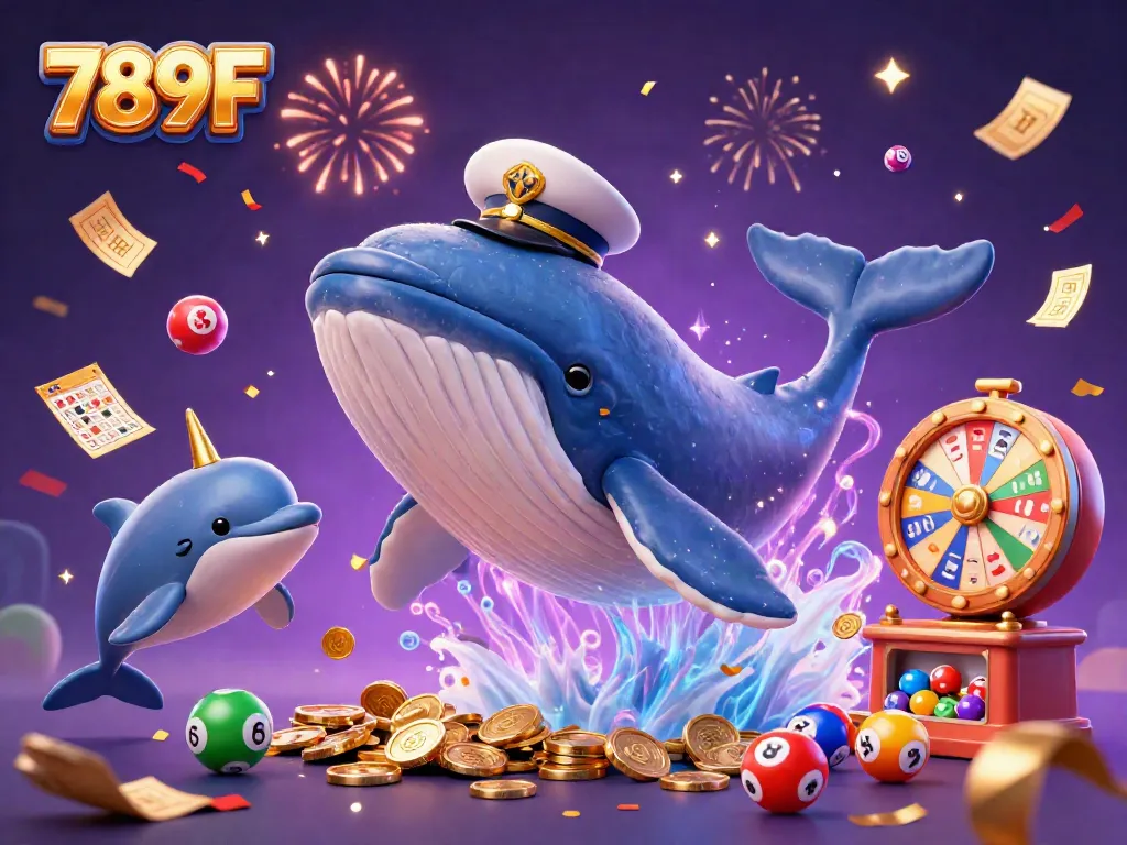 Engage with 789F's exciting online gaming featuring whales and thrilling casino elements.