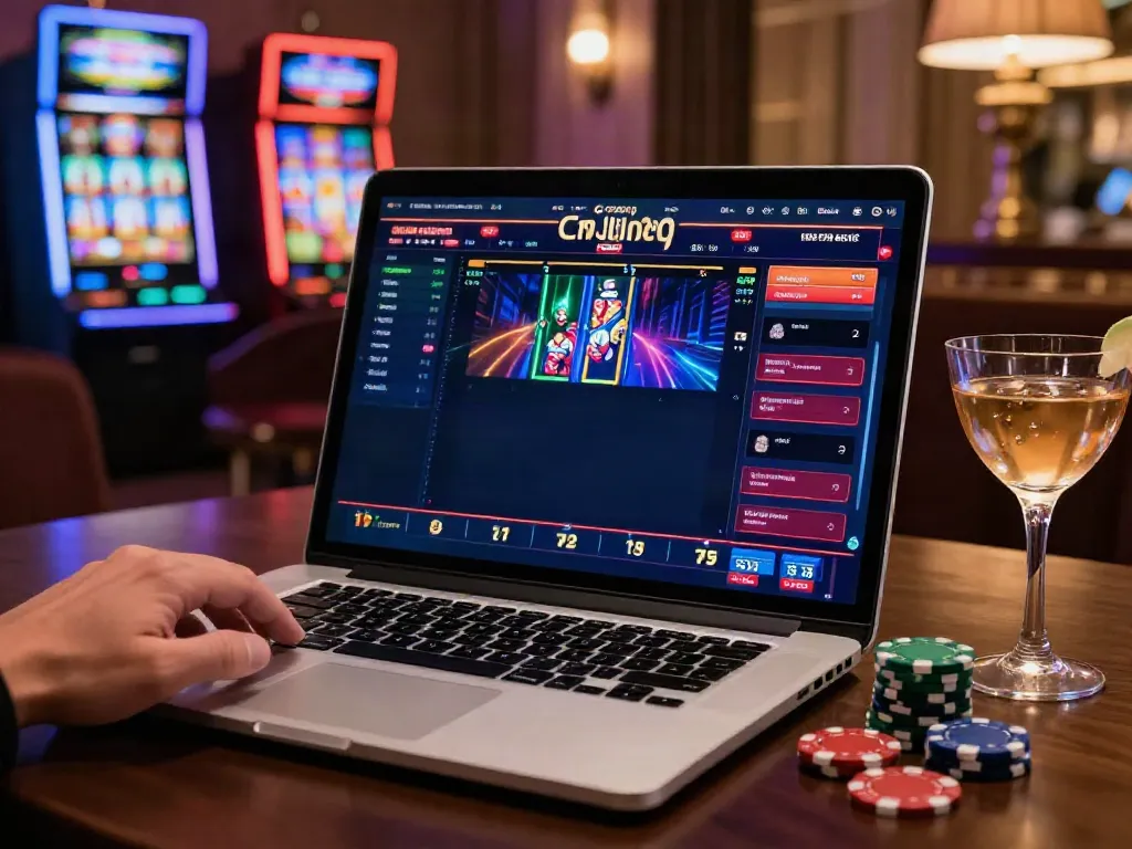 Experience Casino En Ligne with vibrant gaming interfaces and stylish setups.