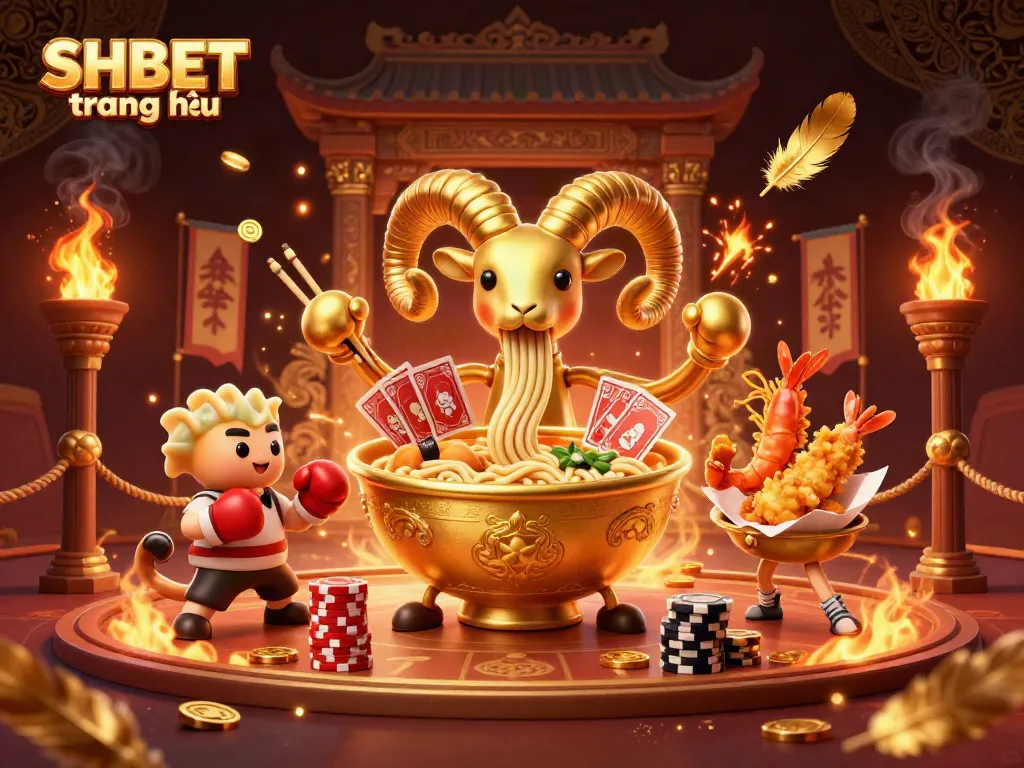 Engage in gaming excitement at SHBET trang chủ with colorful characters and vibrant casino elements.