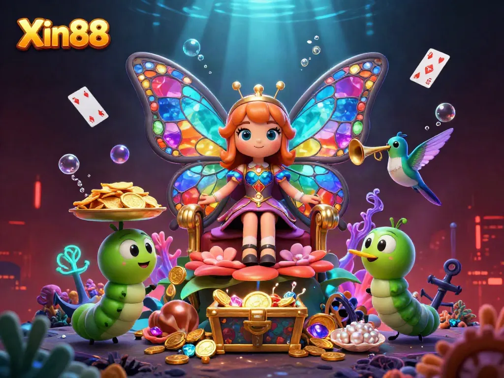 Engage in thrilling gameplay at Xin88, where vibrant characters and captivating 3D visuals bring the casino experience to life.